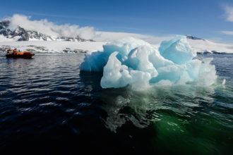 plovoucí ledy, Antartida