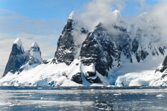 Antarktida, horské štíty