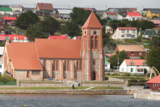 Falklandy - Port Stanley kostel
