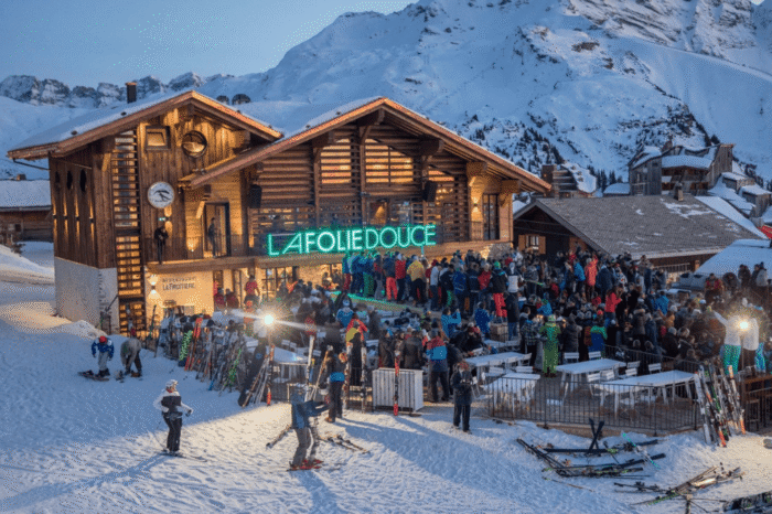 Apres ski v Avoriaz Apres ski v Avoriaz