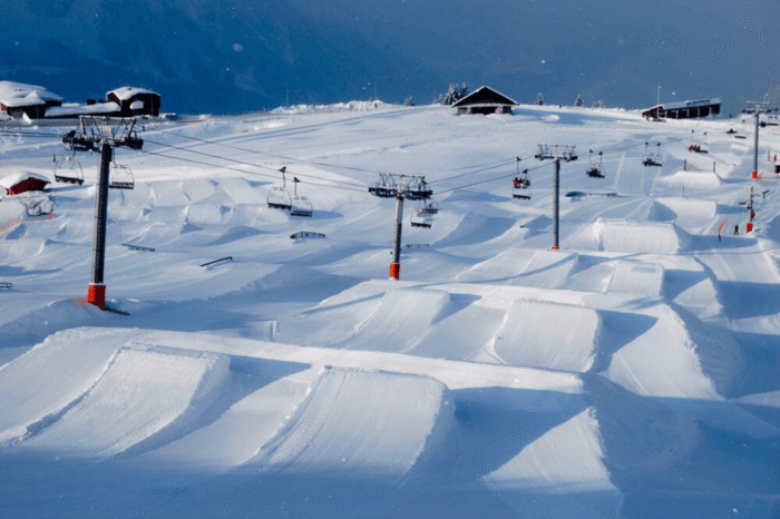 Snow park Na svoje si přijdou i milovníci skoků