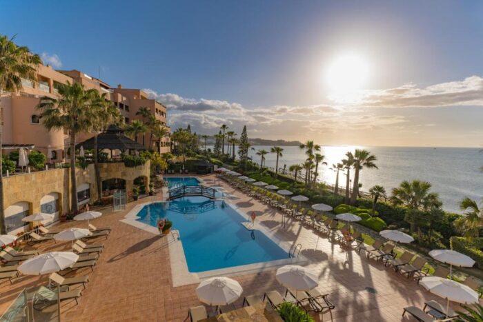 Výhled z hotelu na Costa del Sol